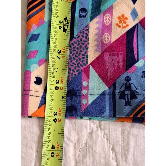 Women's LuLaRoe Disney colorful Stretch pants Size TC2 - Picture 5 of 8